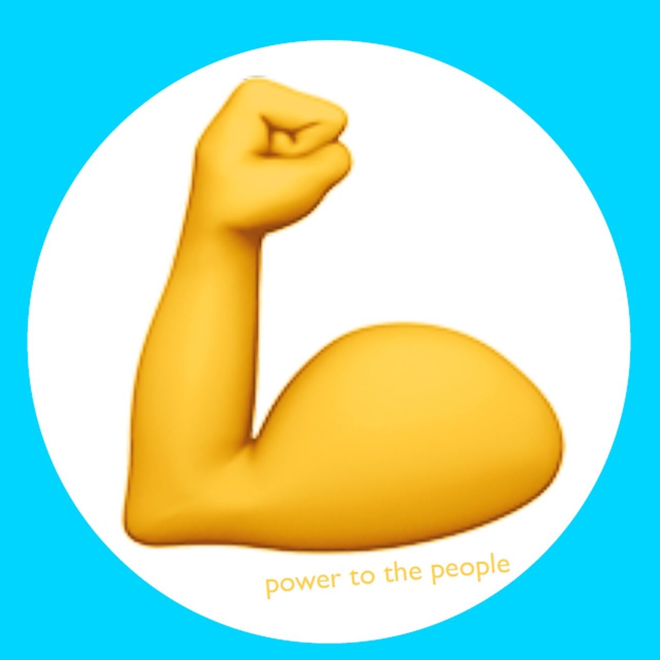 Prüfungssegen 2018: Emoji Arm mit Faust, Stärke für die Prüfung!